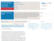 Tablet Screenshot of etourism-monitor.ch